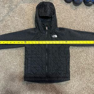 Northface fleece 4T kids jacket grey